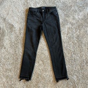 Abercrombie Harper low rise ankle jeans